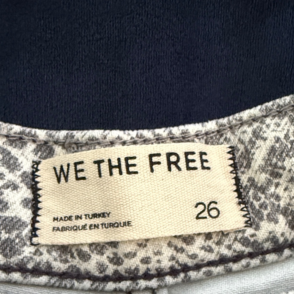 We The Free Gray Patterned Pants - image 2